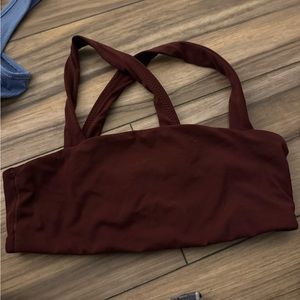Stylish Burgundy Bralette